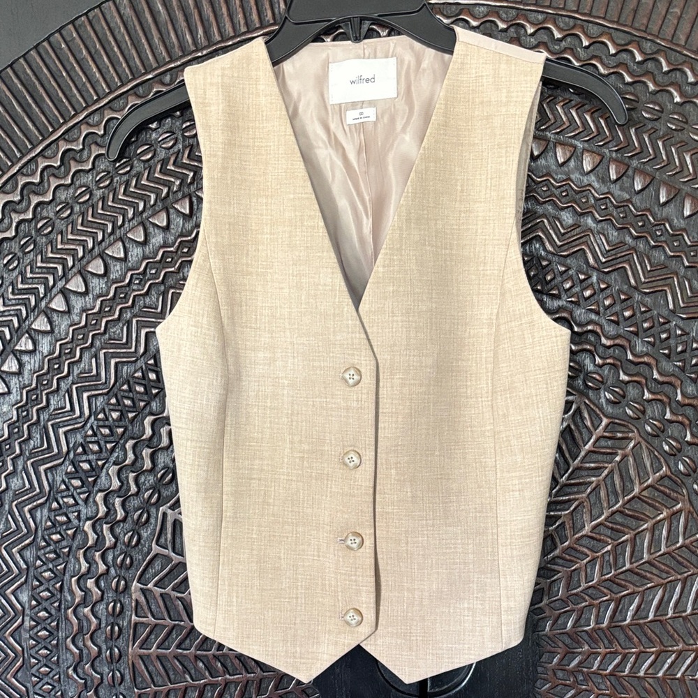Wilfred Aritzia vest 00